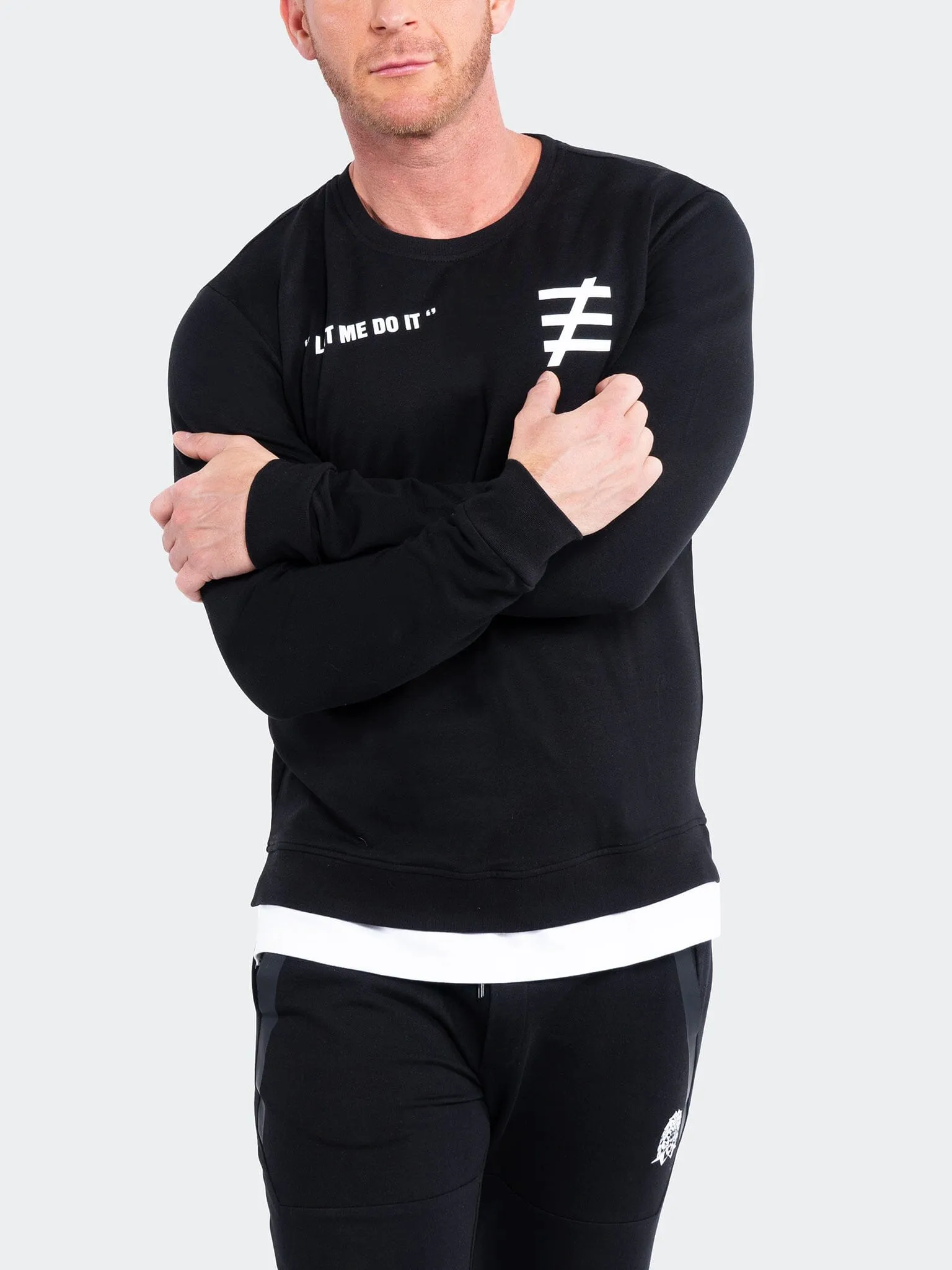 Sweater LetMeDoIt Black