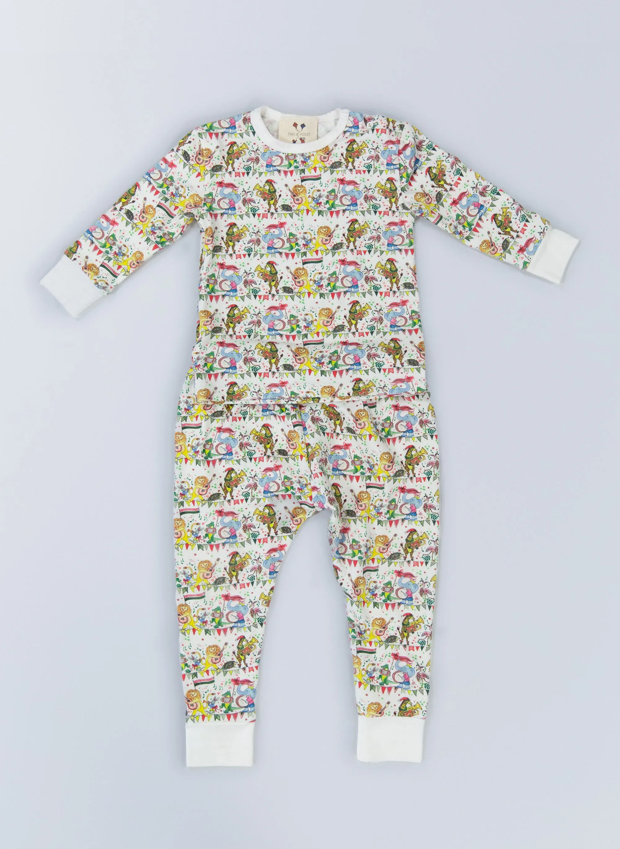 The Two Piece Pajama Set - Holiday Jubilee