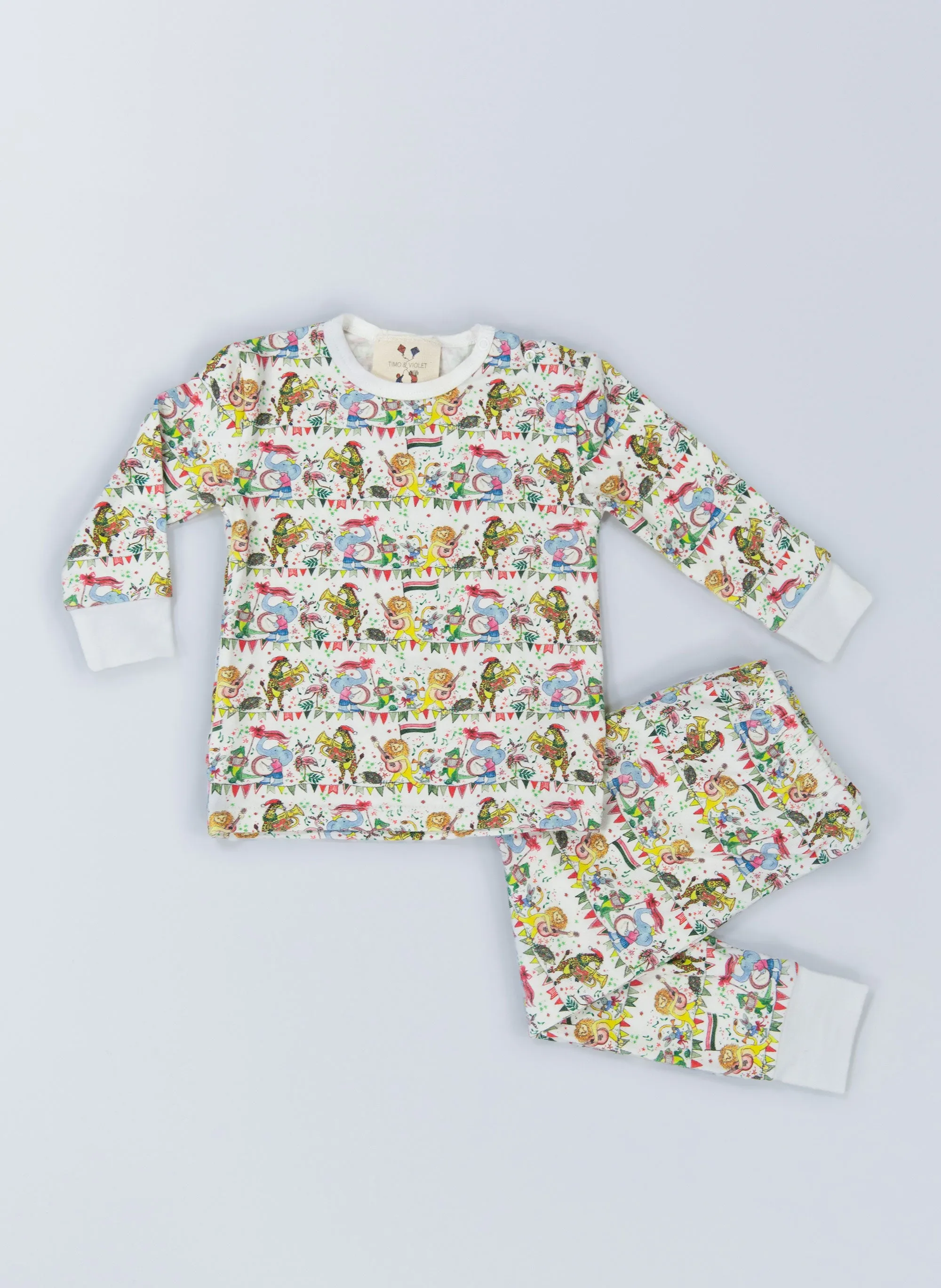 The Two Piece Pajama Set - Holiday Jubilee