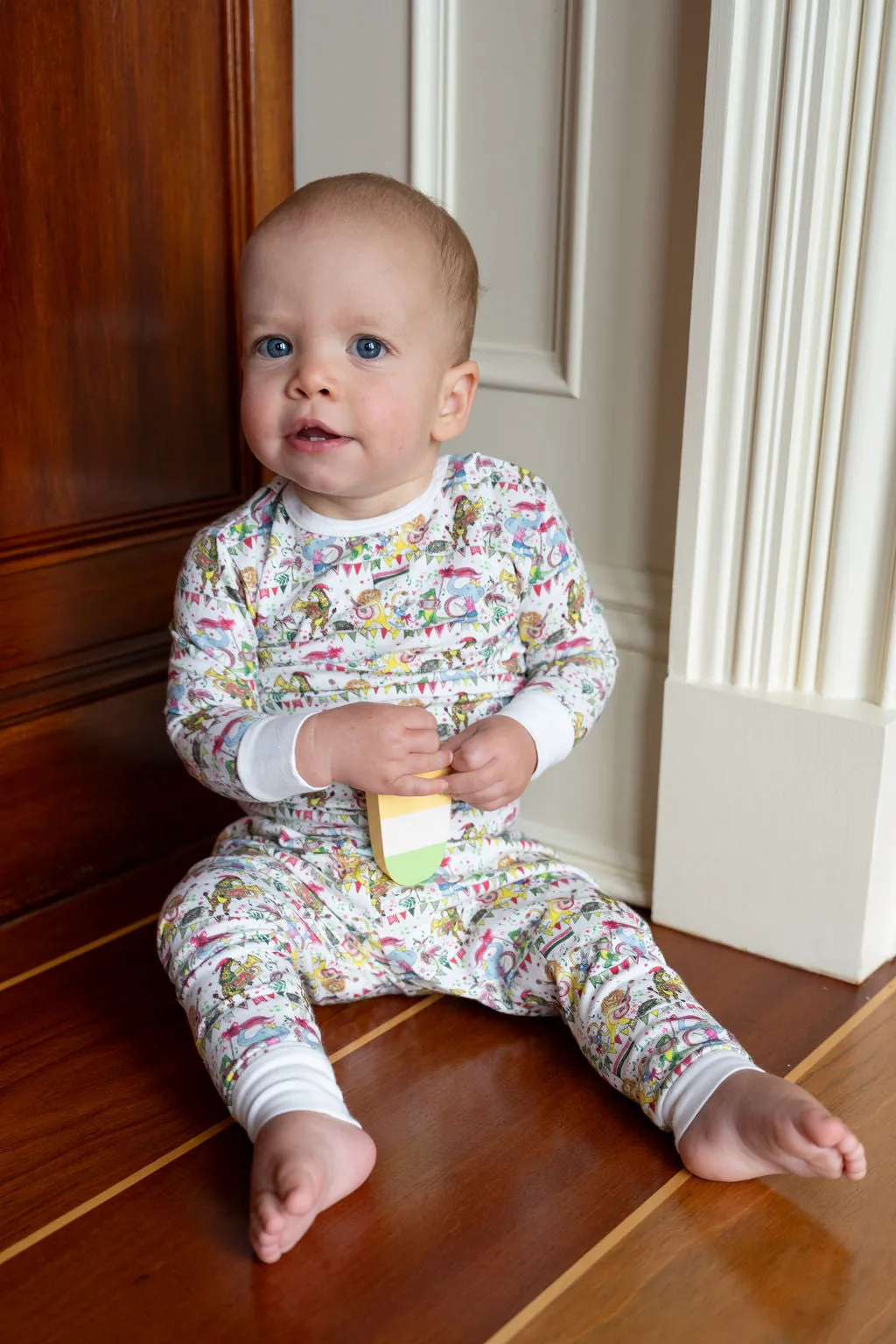 The Two Piece Pajama Set - Holiday Jubilee