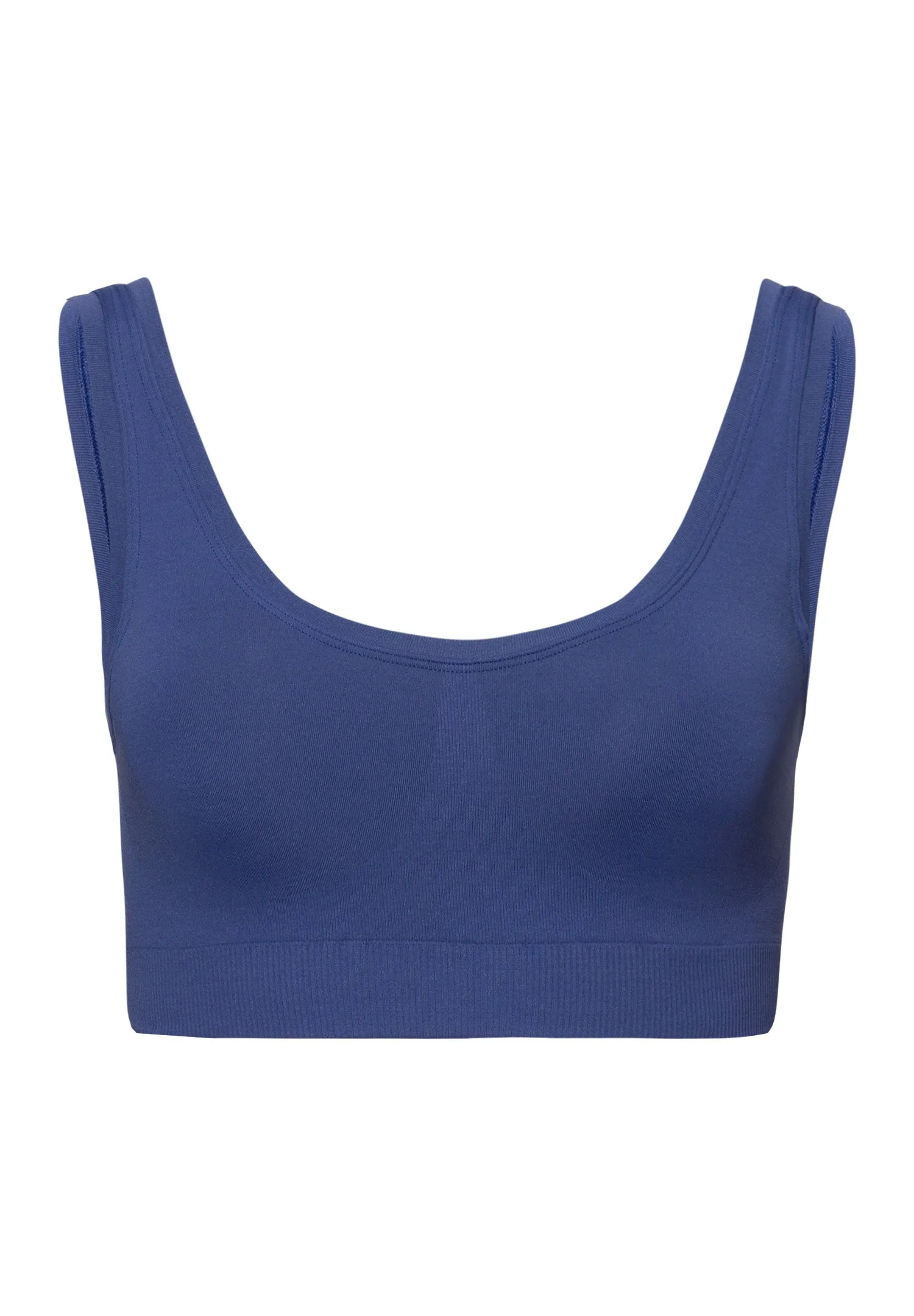 Touch Feeling Crop Top Padded | Blue Horizon 71806-2546