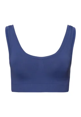 Touch Feeling Crop Top Padded | Blue Horizon 71806-2546