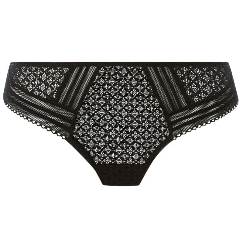 Viva Lace Brazilian Brief Noir Black - Freya