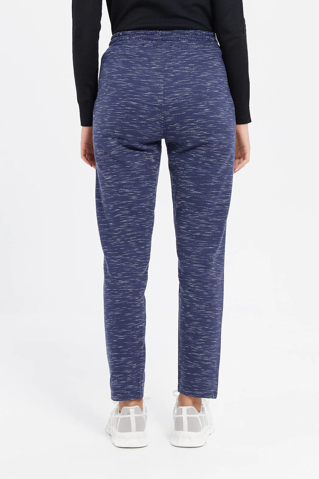 Women Blue Basic Joggers