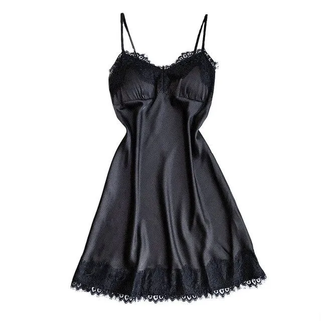 Women Lace Lingerie Nightwear