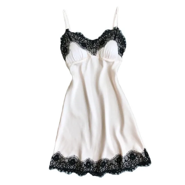 Women Lace Lingerie Nightwear