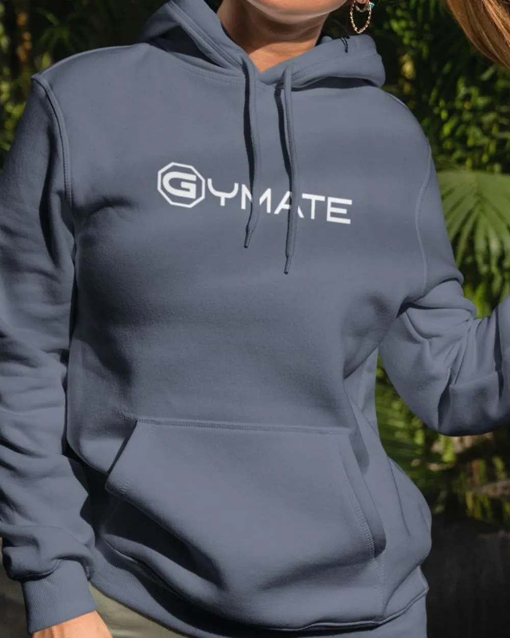 Women's Blue Designer Hoodies Gymate ctr/large