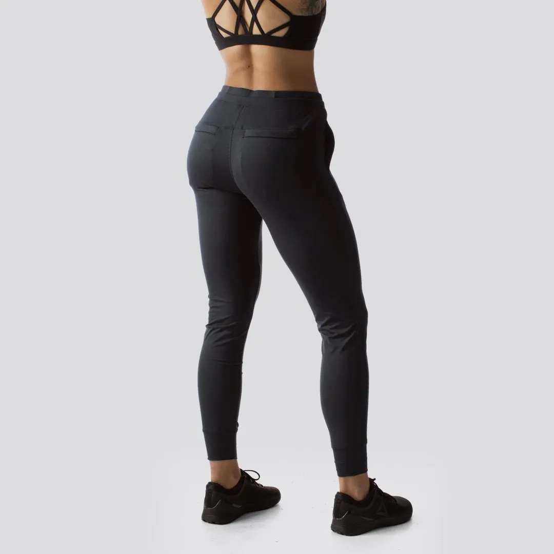 Women's Rest Day Athleisure Jogger (Black)