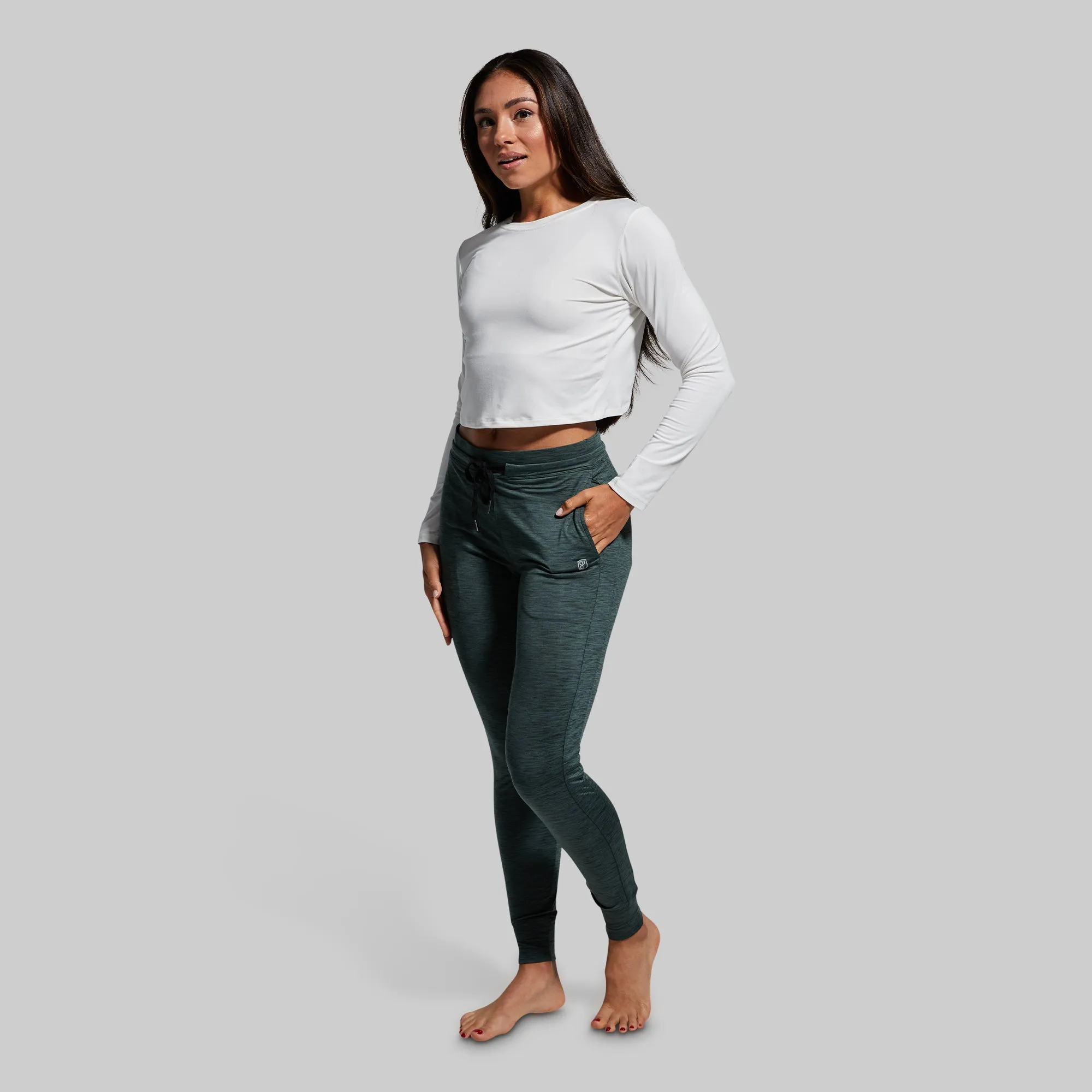 Women's Rest Day Athleisure Jogger (Evergreen)