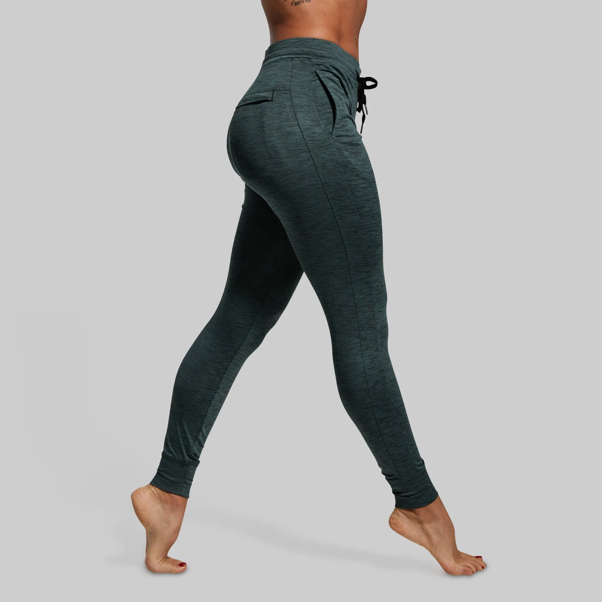 Women's Rest Day Athleisure Jogger (Evergreen)