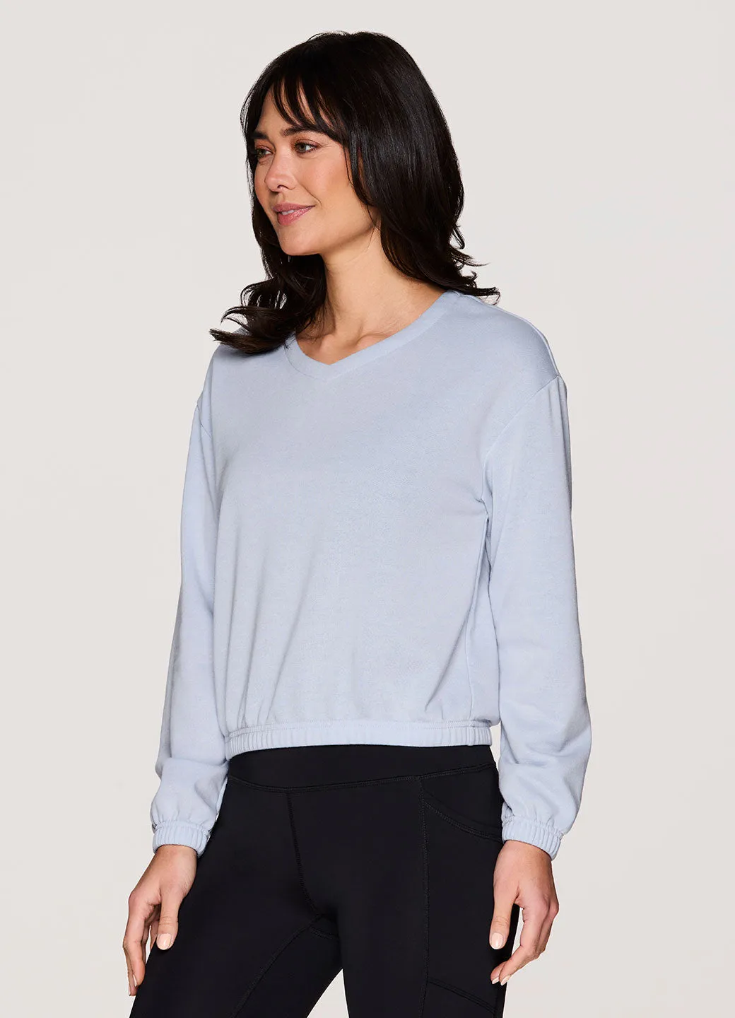 Zen Lightweight Cropped Sweatshirt