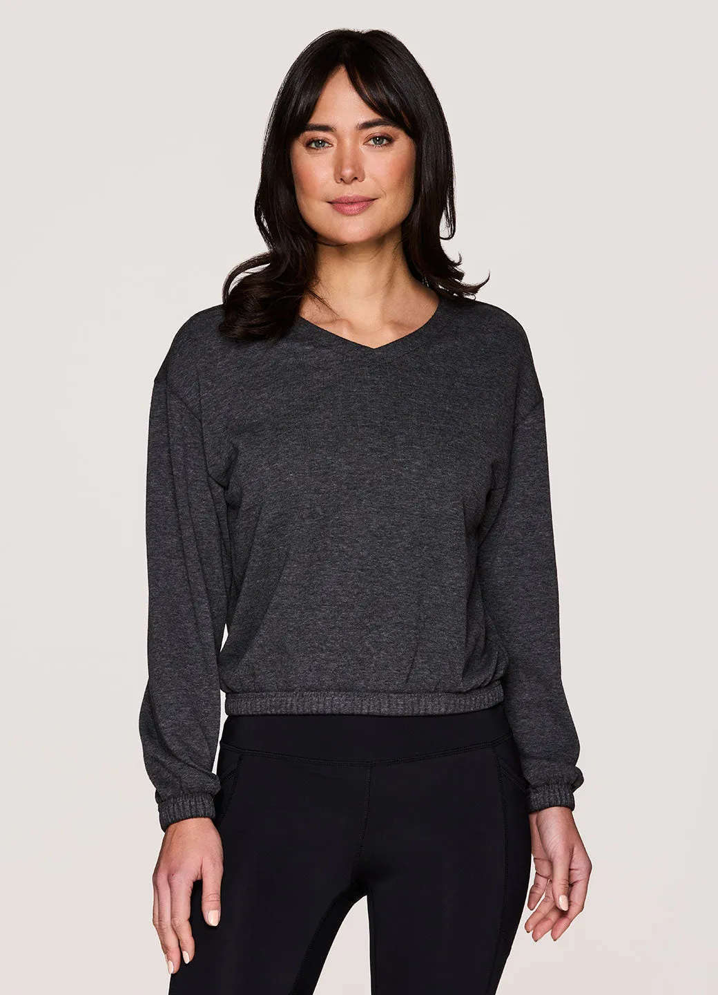 Zen Lightweight Cropped Sweatshirt