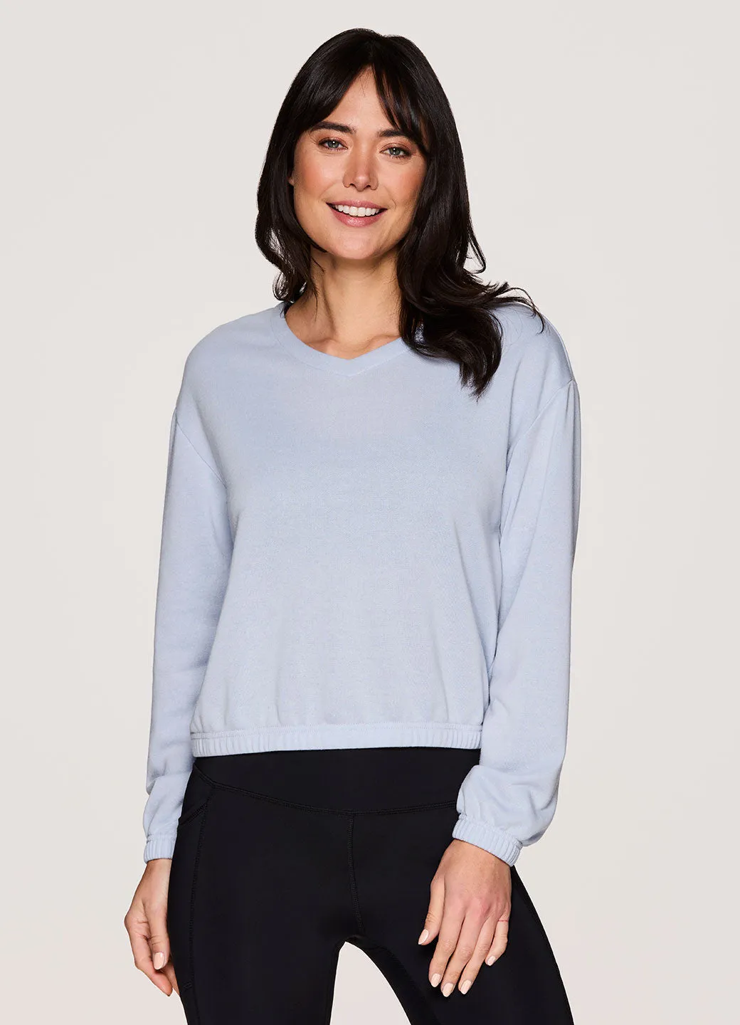 Zen Lightweight Cropped Sweatshirt